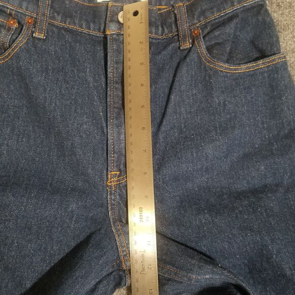 ABERCROMBIE FITCH jeans curve love 90s straight ultra high rise dark wash 29 8R - Picture 4 of 10